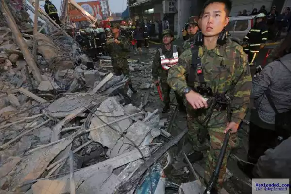 Earthquake Hits Taiwan, Killing 3, 221 Rescued